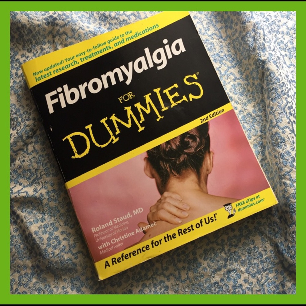 FIBROMYALGIA FOR DUMMIES book very good condition